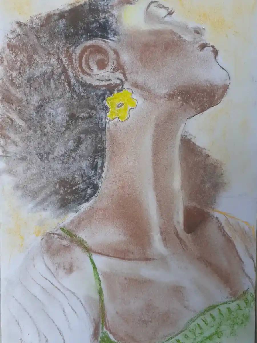 Pastel - estudio, de Sergio Saavedra
